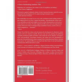 A History of the Book in America: Volume 2 - Print, Culture, and Society in the New Nation (1790-1840) - Paperback Edition