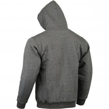 Australian Bikers Gear Sudadera con capucha The CrossFire en color GRIS con Capucha y reforzada con Kevlar TALLA M