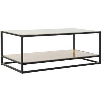 Mesa auxiliar DKD Home Decor Acero Plata Madera MDF 120 x 60 x 45 cm