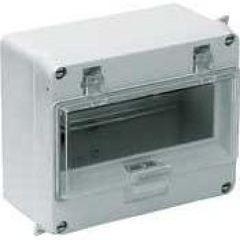 Solera 895 - Caja estanca para distribución.IP54,IK 07.Precintable. 8 elementos 160x135x70