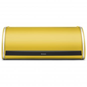 Brabantia Panera Tapa basculante, Acero, Daisy Yellow, Normal