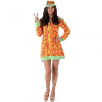 Folat B.V. Groovy Girl - Disfraz de Hippie para Mujer