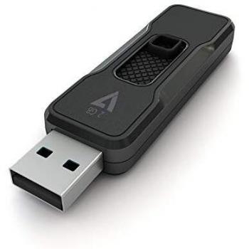 2GB FLASH DRIVE USB 2.0 MEM BLACKRETRACTABLE CONNECTOR