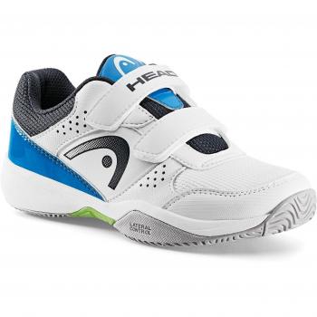 Head Nzzzo Velcro Junior, Zapatillas de Tenis Infantil, Blanco