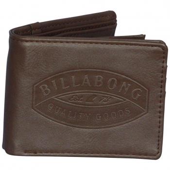 Monedero Billabong Diseño Clásico - Color Chocolatе