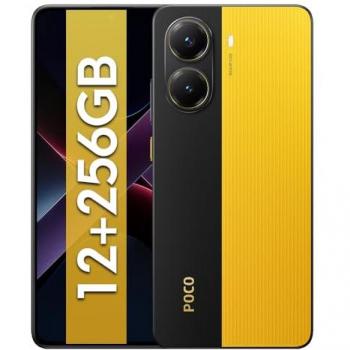 Smartphone Xiaomi POCO X7 Pro 5G Amarillo 12GB RAM 256GB, Pantalla AMOLED 1.5K 120Hz, Cámara de 50 MP