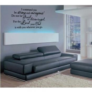 Comando valeroso wallkraft - adhesivos decorativos decoración de la pared del vinilo gráficos