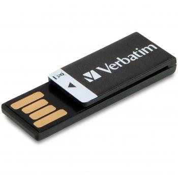 Verbatim Clip-it Unidad Flash USB 16 GB 2.0 Conector USB Tipo A Negro - Memoria USB
