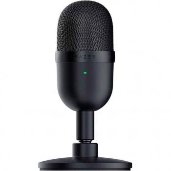 Razer Seiren V3 Mini Micrófono de Condensador Supercardioide para Streaming en Color Negro