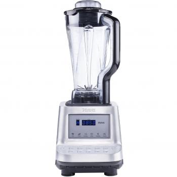 Nova 02.210400.01.001 - Batidora profesional saludable con función turbo, cuenta con un display de LED y 10 configuraciones, 1600 W, color plateado y negro