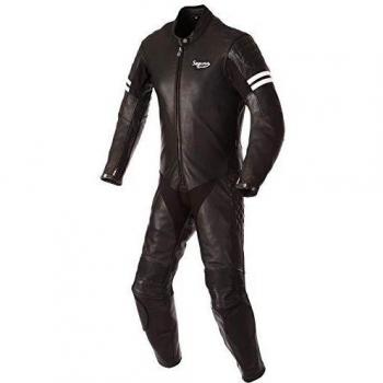 Segura Mono de moto Spencer negro y blanco talla M