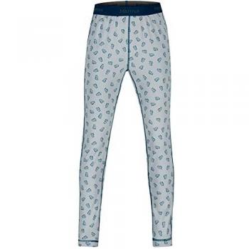 Marmot Boy's Midweight Harrier Tight Calzoncillo, Niños, Moroccan Blue Ditzy, Small