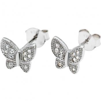 Pendientes Mariposa Time Road JS00060 Plata