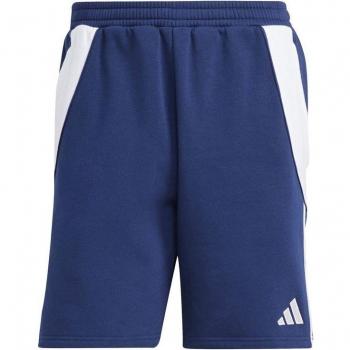 Pantalones cortos de fútbol Adidas Tiro 24 para hombre, color azul marino, talla XS, tejido jersey de algodón