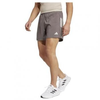 Adidas Own The Run Pantalón Corto Técnico para Hombre, 5 pulgadas, Gris Carbón, Talla S