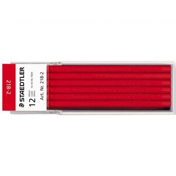 STAEDTLER Lumocolor Plomo Omnicromo No Permanente, Recarga para Marcador Seco, 12 Piezas, Color Rojo