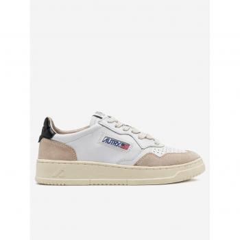 Autry Men's Color Block White and Black Sneakers, Size 8 US (41 EU)