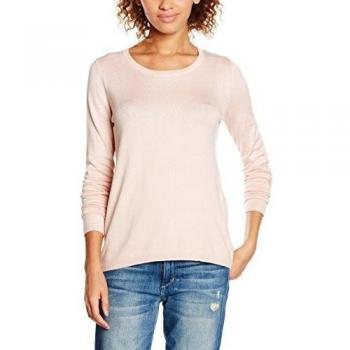 ICHI 20101817, Camiseta de Manga Larga para Mujer, Rosa