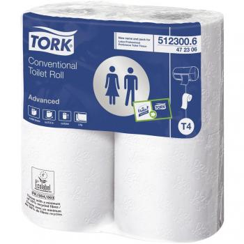 Paquete 40 Rollos de Papel Higiénico Tork