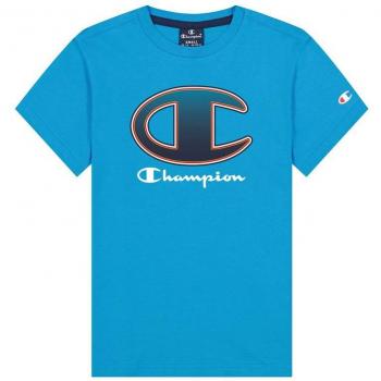 Camiseta Champion Crewneck Boy Azul