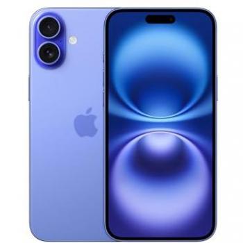 Apple iPhone 16 Plus 128GB Azul Ultramar, Smartphone 5G, pantalla de 6.7, chip A18, control de cámara avanzado, autonomía mejorada, compatible con AirPods