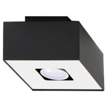 Aplique de Techo MONO 1 Negro GU10 LEDBOX