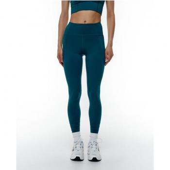 Legging deportivo compresivo Black Limba - Teal - S