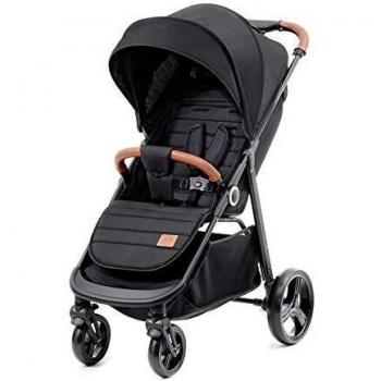 Kinderkraft Silla de Paseo GRANDE, Carrito, Capota Desplegable, para Niños, Negro