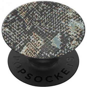 PopGrip Sujeción para Smartphone Diseño Serpiente Multicolor Metalizado
