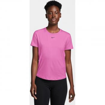 Nike Dri-FIT One Women's Standard Fit Short Sleeve T-Shirt - Playful Pink - XS