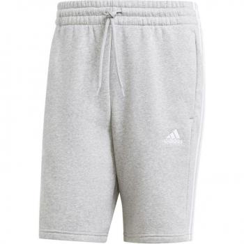 Pantalón corto Adidas M 3S Fl Sho para hombre en color gris