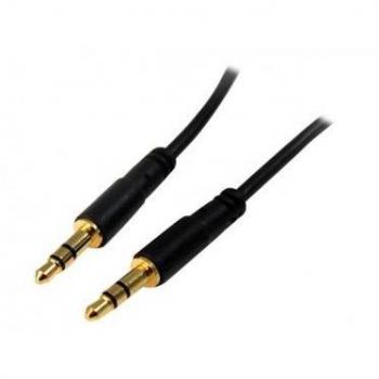 StarTech.com 3 ft Slim 3.5mm Stereo Audio Cable - M/M