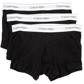 Calvin Klein Men's 3-Pack Modern Cotton Trunks - Black - Size: Large