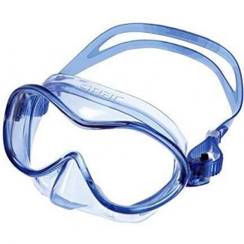 SEAC Baia, Máscara de Diseño Italiano, Unisex bebé, Azul, 4-8 años