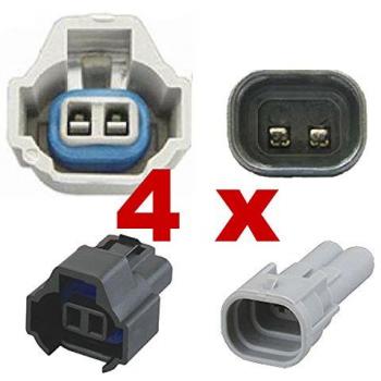 Greenspirits Reemplazo inyectores Conector - Nippon DENSO Dual Slot