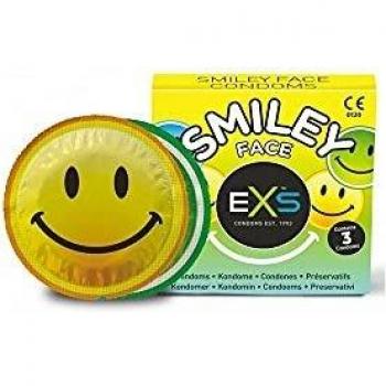 Exs condoms exs cara sonriente 3 pack 100 g