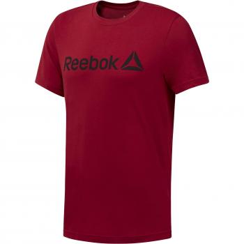 Reebok Qqr Linear Read Camiseta, Hombre, Rojo