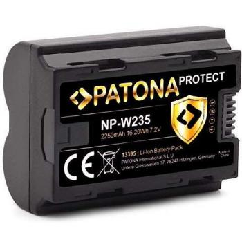 Batería Patona Protect NP-W235 (2250mAh) Compatible con Fujifilm