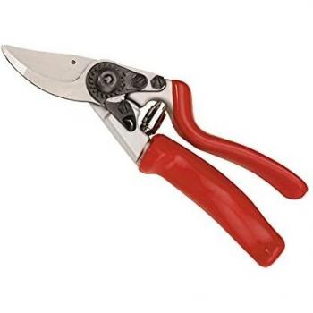 Tijera de Poda a Una Mano Pruning J468 - Ajuste Manual - Mango Ergonómico y Giratorio - Corte Bypass para Trabajos de Precisión - Tijera de Jardinería Fabricada en Aluminio Forjado - Altuna