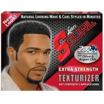 Luster's Scurl Texturizer Extra Strength para hombres 2 aplicaciones