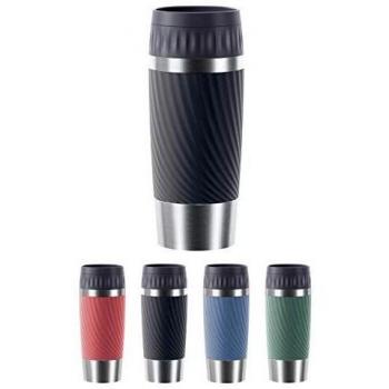 Termo de Viaje Emsa Easy Twist 360 ml Acero Inoxidable Antracita