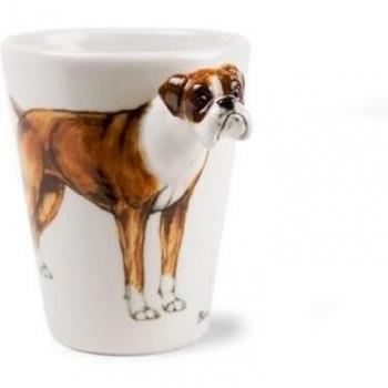 Un Regalo de Boxer, Taza de Café Hecho a Mano por Blue Witch