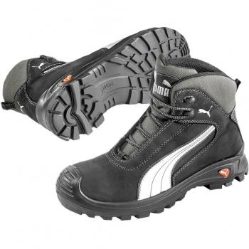 Puma Men's Cascades Mid Safety Boots Black Size 9