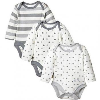 Twins 102032 - Body para bebés, color hellgrau, talla 9 meses