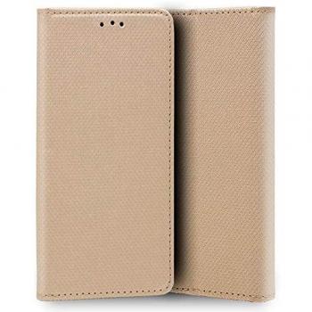 Funda Flip Cover Liso Beige para Xiaomi Mi 9 Polipiel