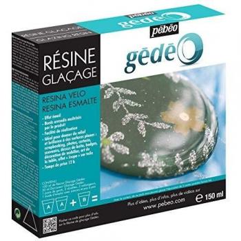 Gedeo – Resina de acristalamiento de 150 ml, Transparente