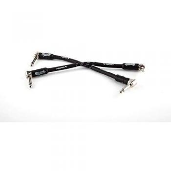 Proel Brv130Lu015Bw - Par de cables de instrumento jack acodado