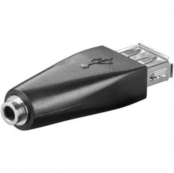 Adaptador USB 2.0 Hembra a 3.5 mm Hembra