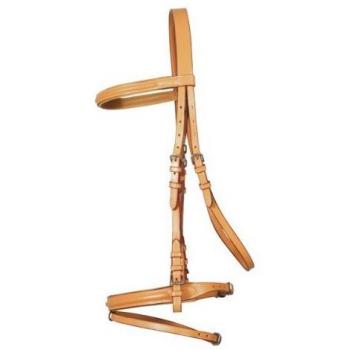 PFIFF Snaffle - Filete de hípica, tamaño Full/Warmblut, color london