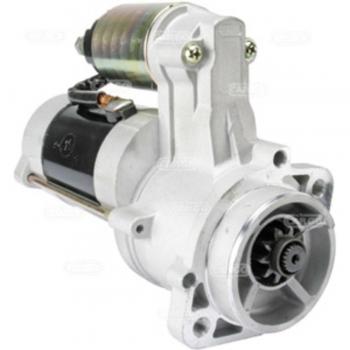 Motor de arranque HC-CARGO CAR113937, 12V, potencia de 1.4 kW, tipo de conexión: Denso, diseñado para vehículos con motor diésel y gasolina, incluye engranaje de reducción para mayor